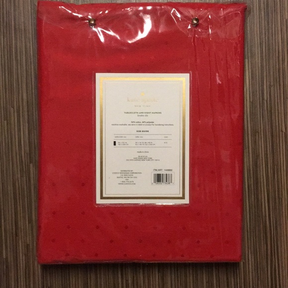 NWT Kate spade nine piece table cloth set - Picture 3 of 4